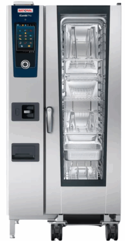 ÅRSLEJE AF Industriovn Rational iCombi pro 20 stik. Udbetaling 34998 kr. / mdr. leje 4998 kr.